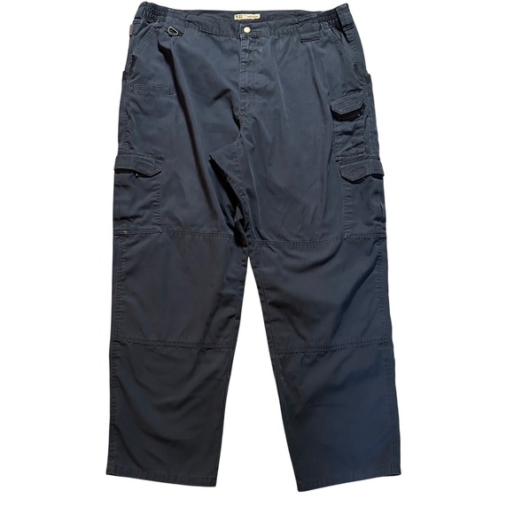5.11 Tactical Other - 5.11 Tactical Cargo Pants Mens 44x32 (Fits 41x31) Navy Blue Ripstop Utility